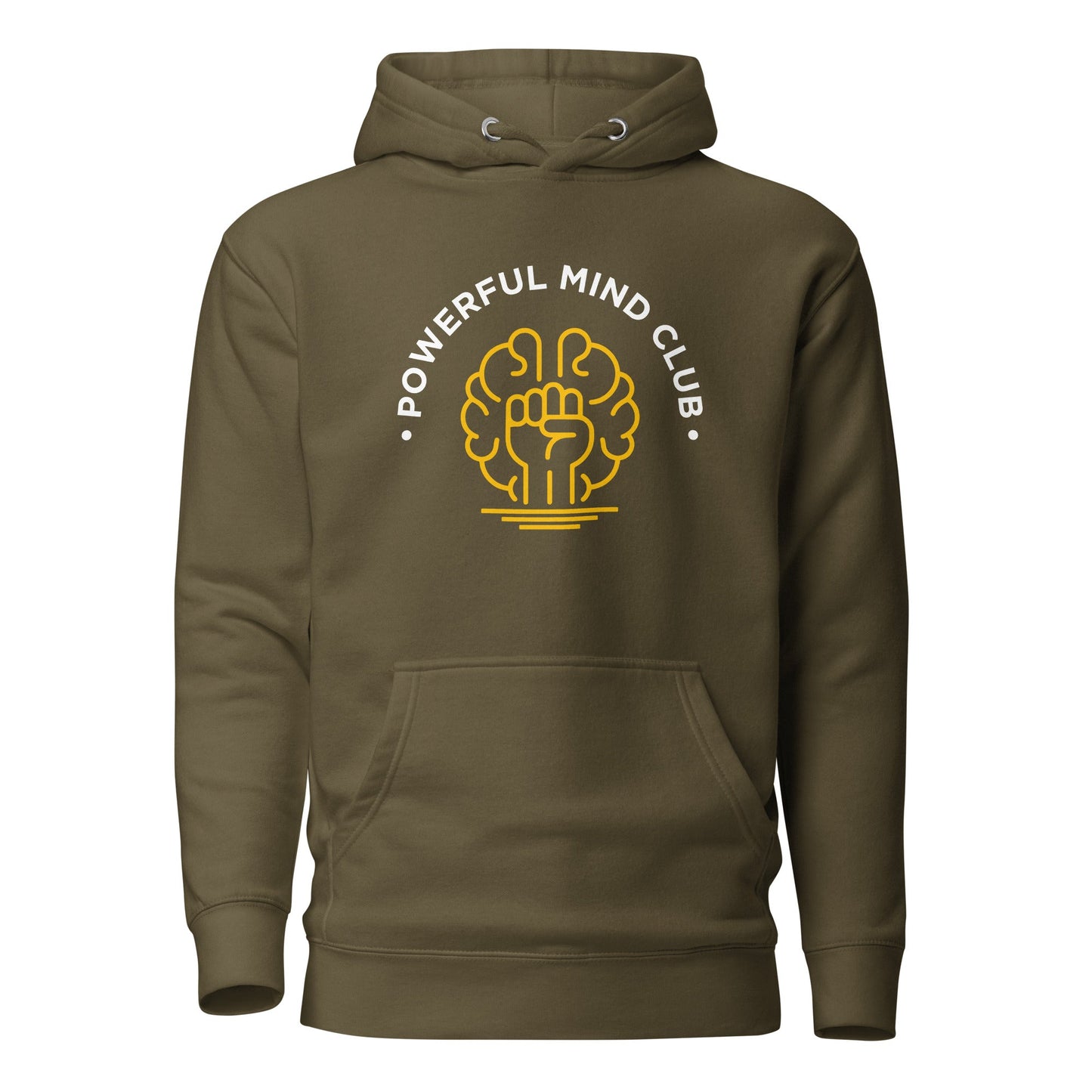 Powerful Mind Club™ Classic Hoodie - Powerful Mind Club military green