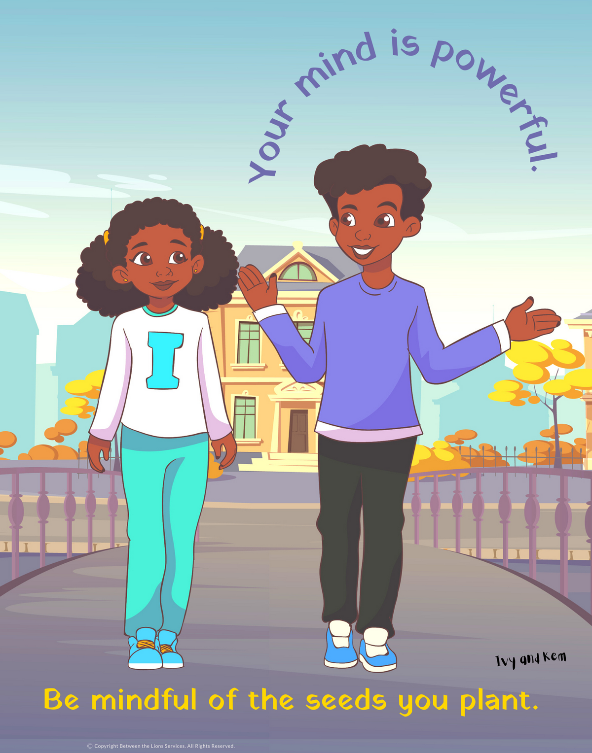 Ivy and Kem Your Mind Is Powerful poster, detail view