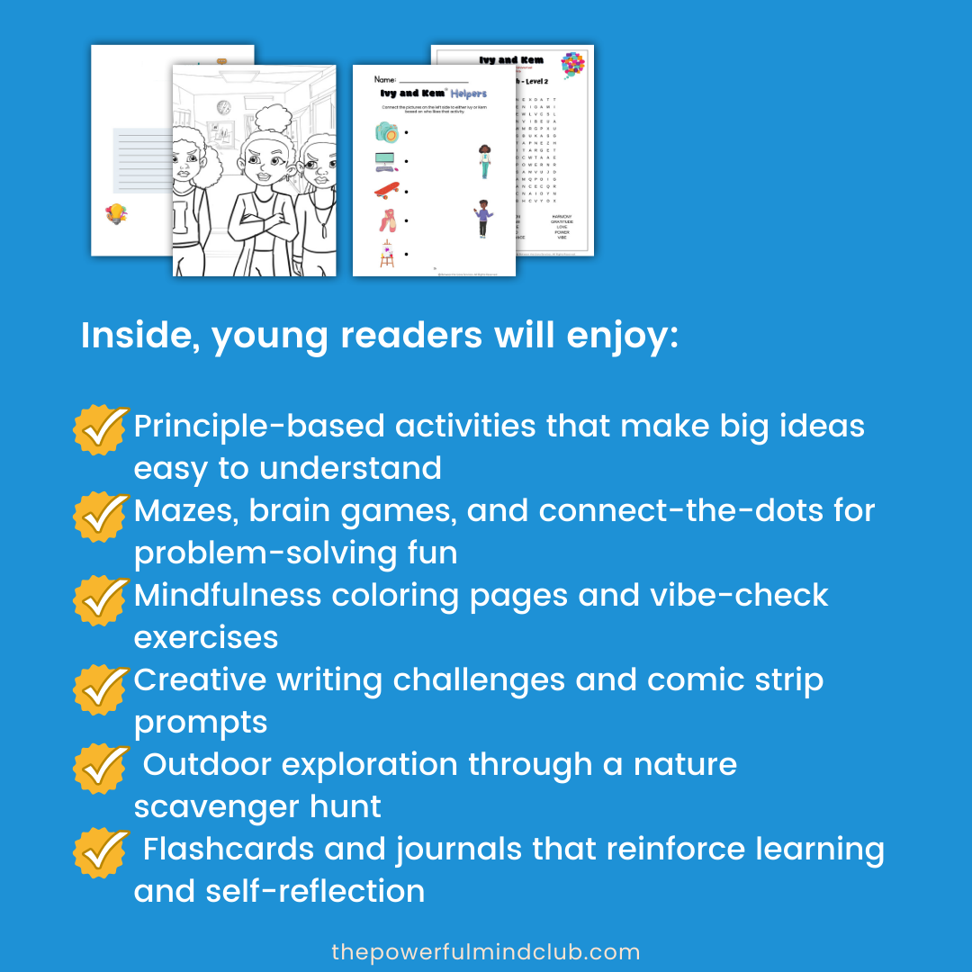 Ivy and Kem Summer Activity Book