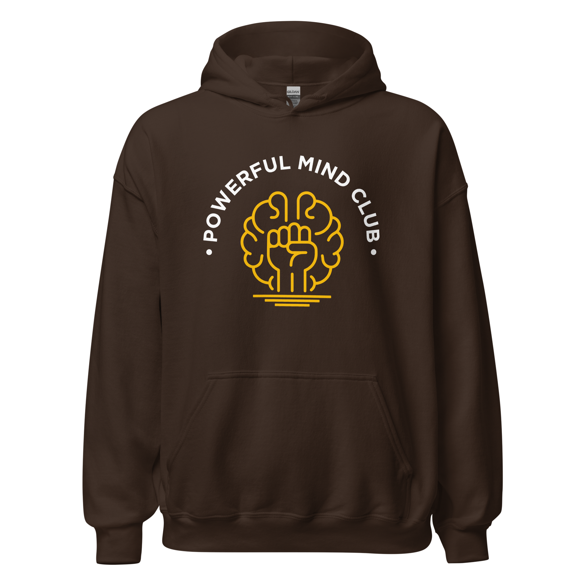 Dark Chocolate Powerful Mind Club™ Classic Hoodie - Brights - Powerful Mind Club