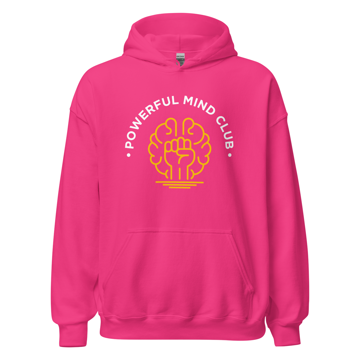 Hot Pink Powerful Mind Club™ Classic Hoodie - Brights - Powerful Mind Club