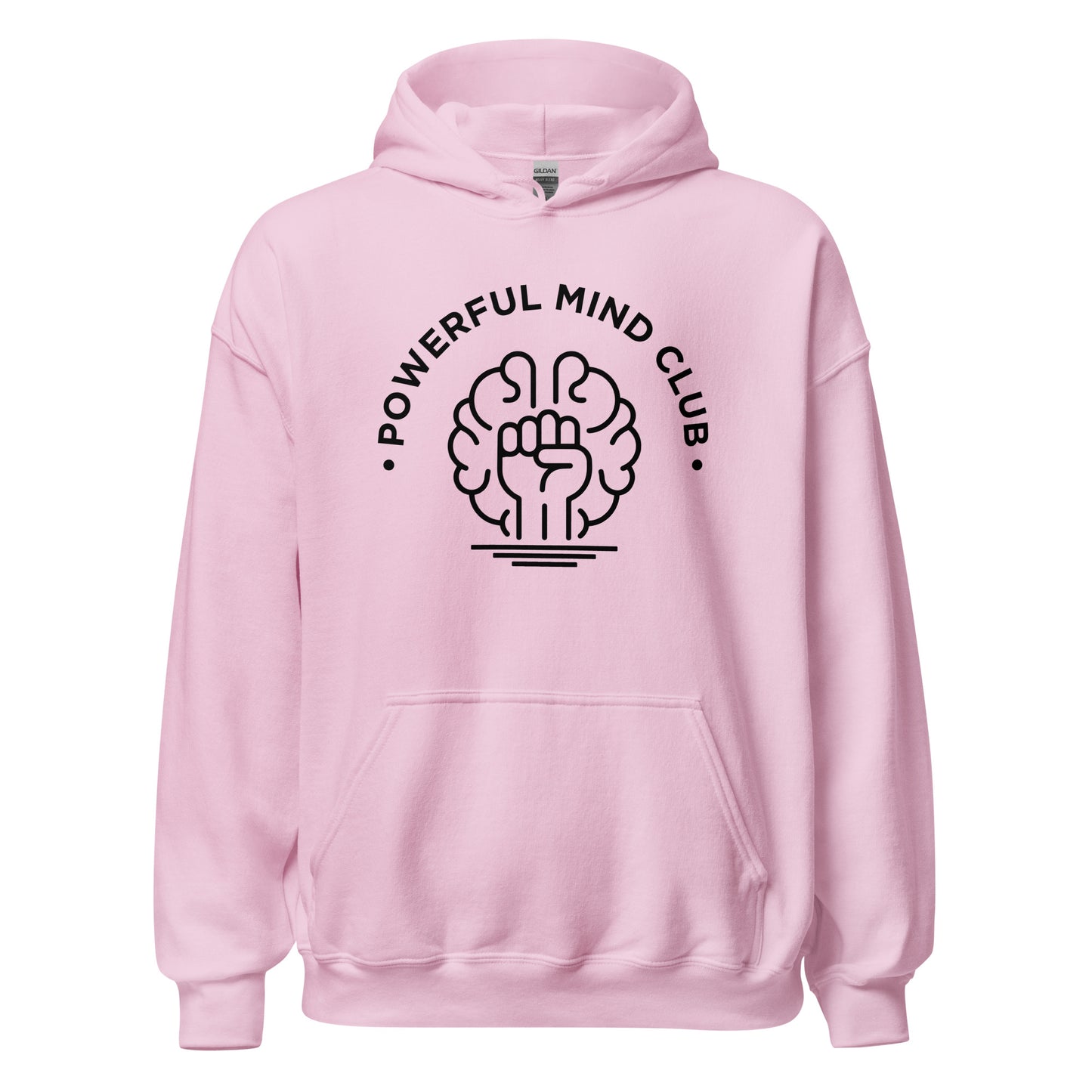 Light Pink Powerful Mind Club™ Classic Hoodie - Brights - Powerful Mind Club