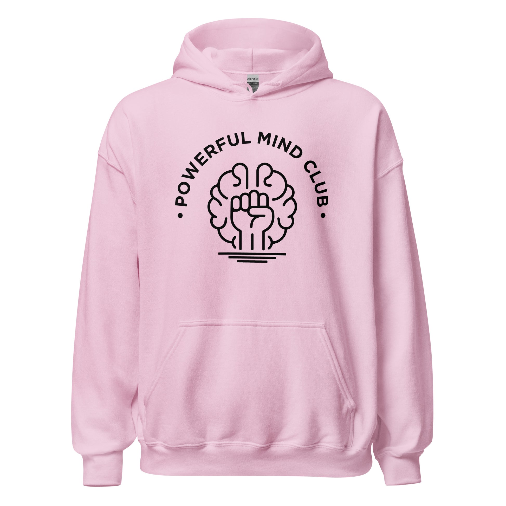 Light Pink Powerful Mind Club™ Classic Hoodie - Brights - Powerful Mind Club