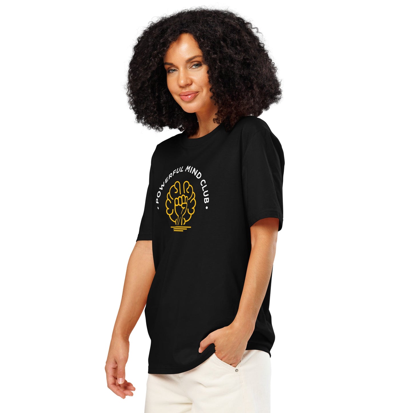 Powerful Mind Club Unisex Organic T-shirt - Between the Lions Services