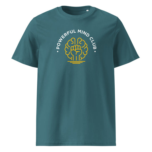 Powerful Mind Club Unisex Organic T-shirt - Between the Lions Services