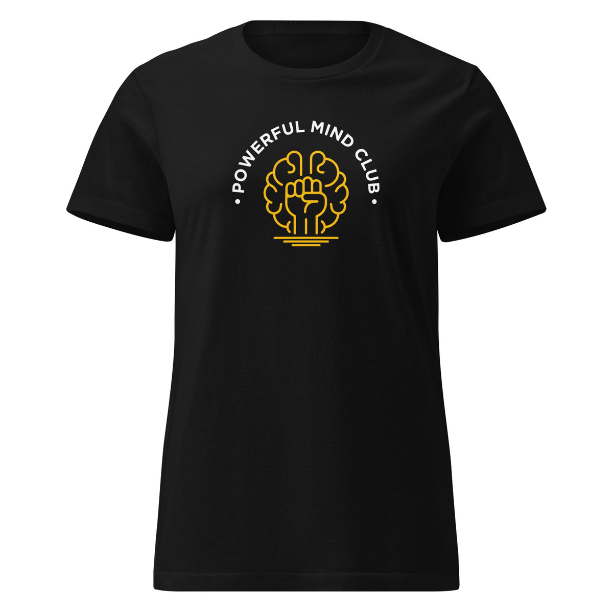 Powerful Mind Club Women’s T-shirt in black
