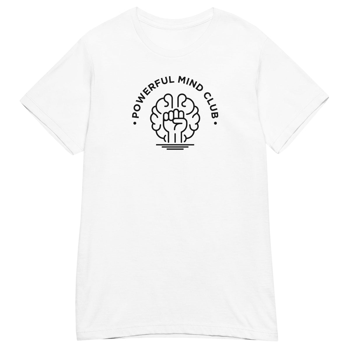 Powerful Mind Club Women’s T-shirt in white
