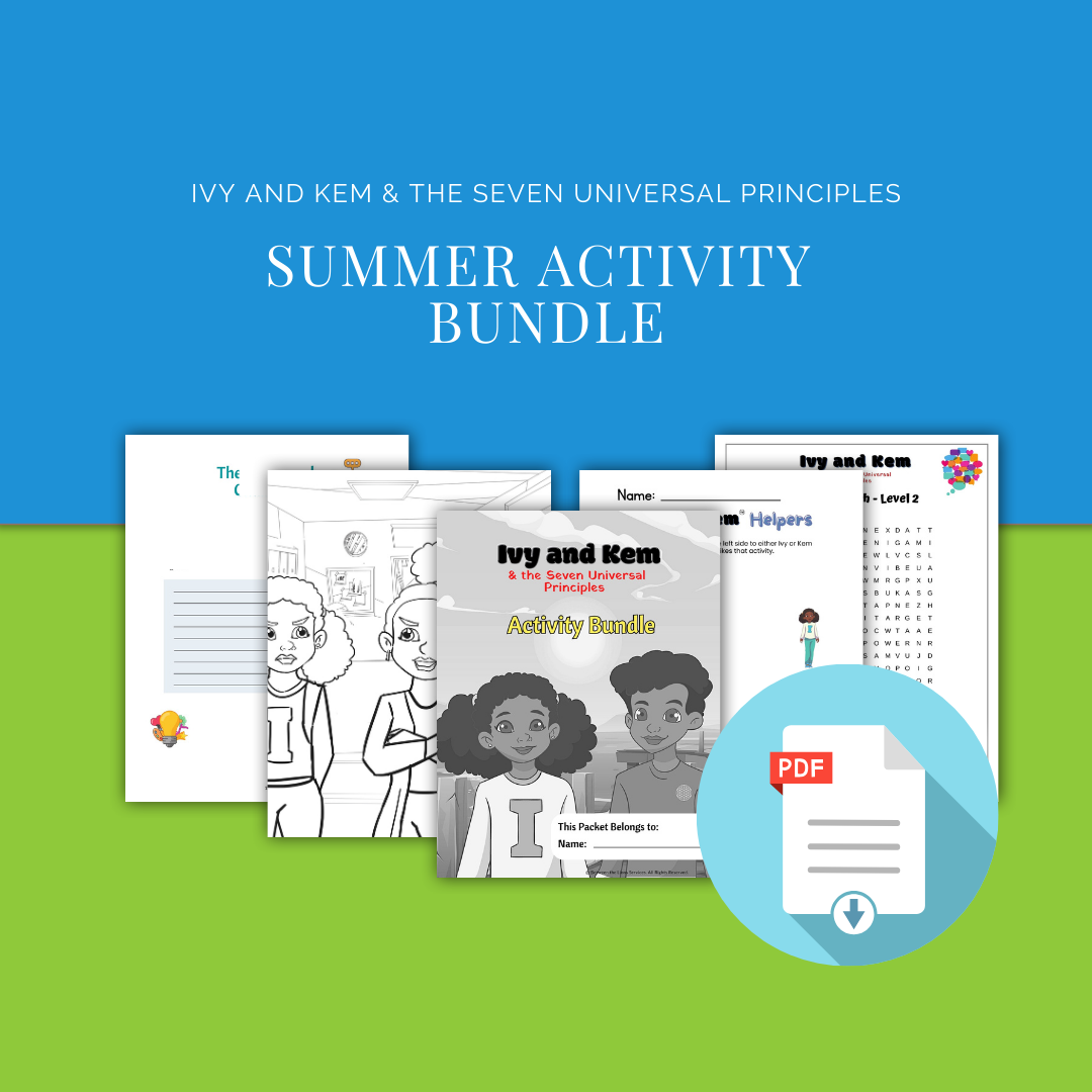 Mindfulness children's summer activity bundle