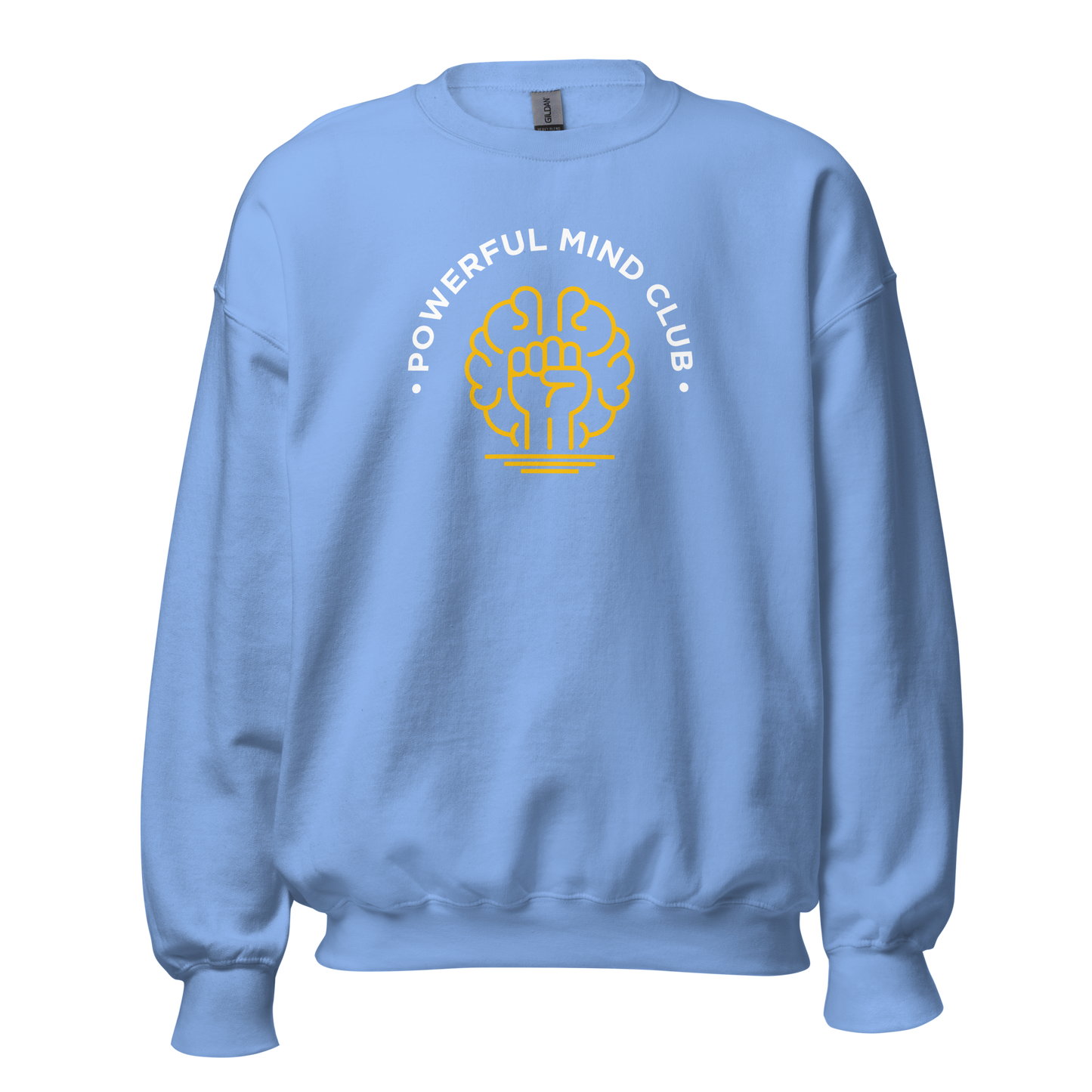 Carolina Blue Powerful Mind Club crewneck sweatshirt