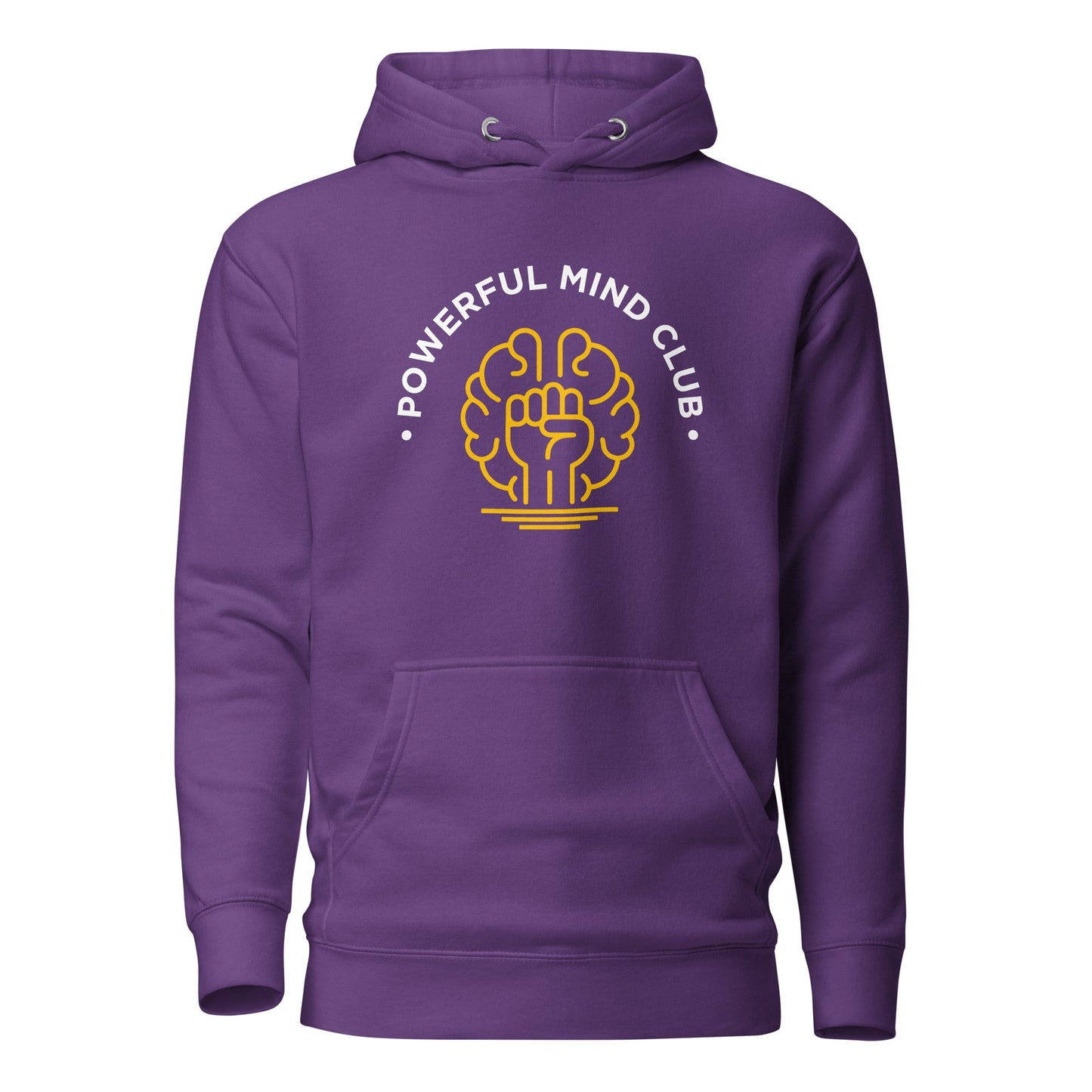 Powerful Mind Club classic hoodie in purple