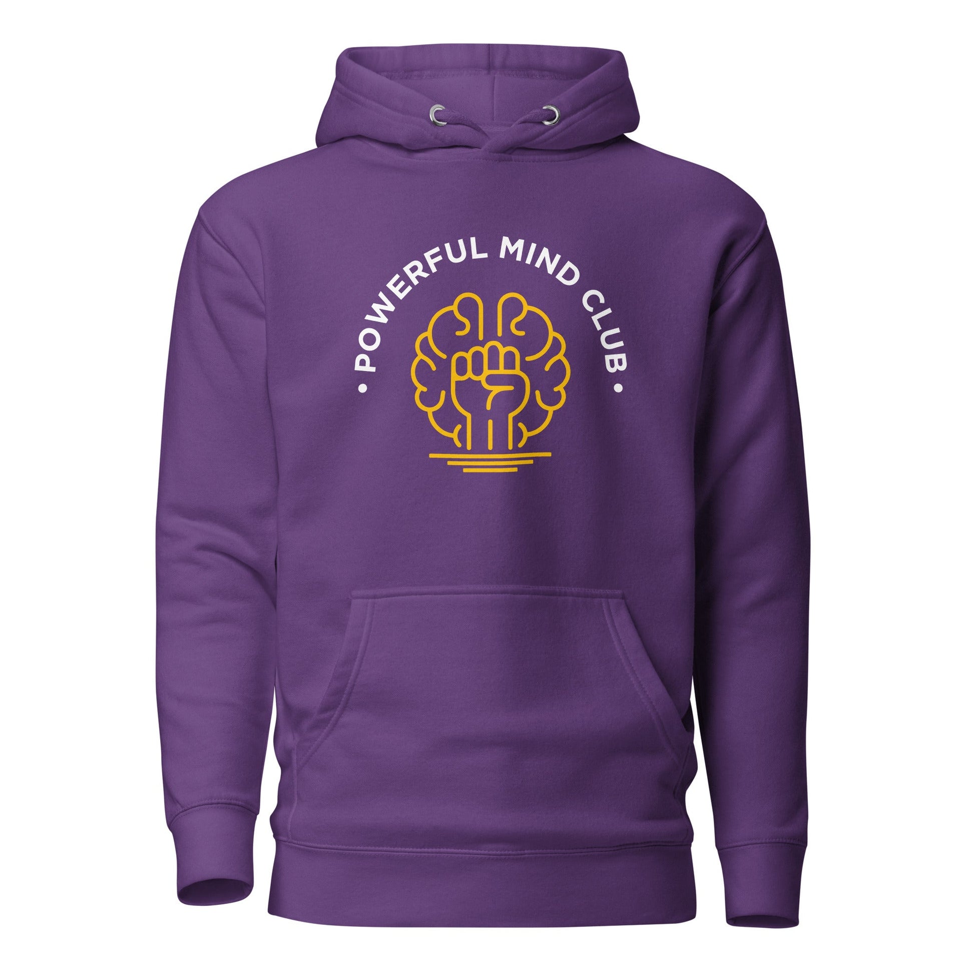 Powerful Mind Club classic hoodie in purple