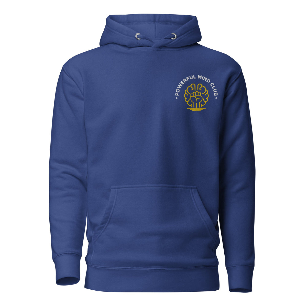 Team Royal Powerful Mind Club signature logo hoodie