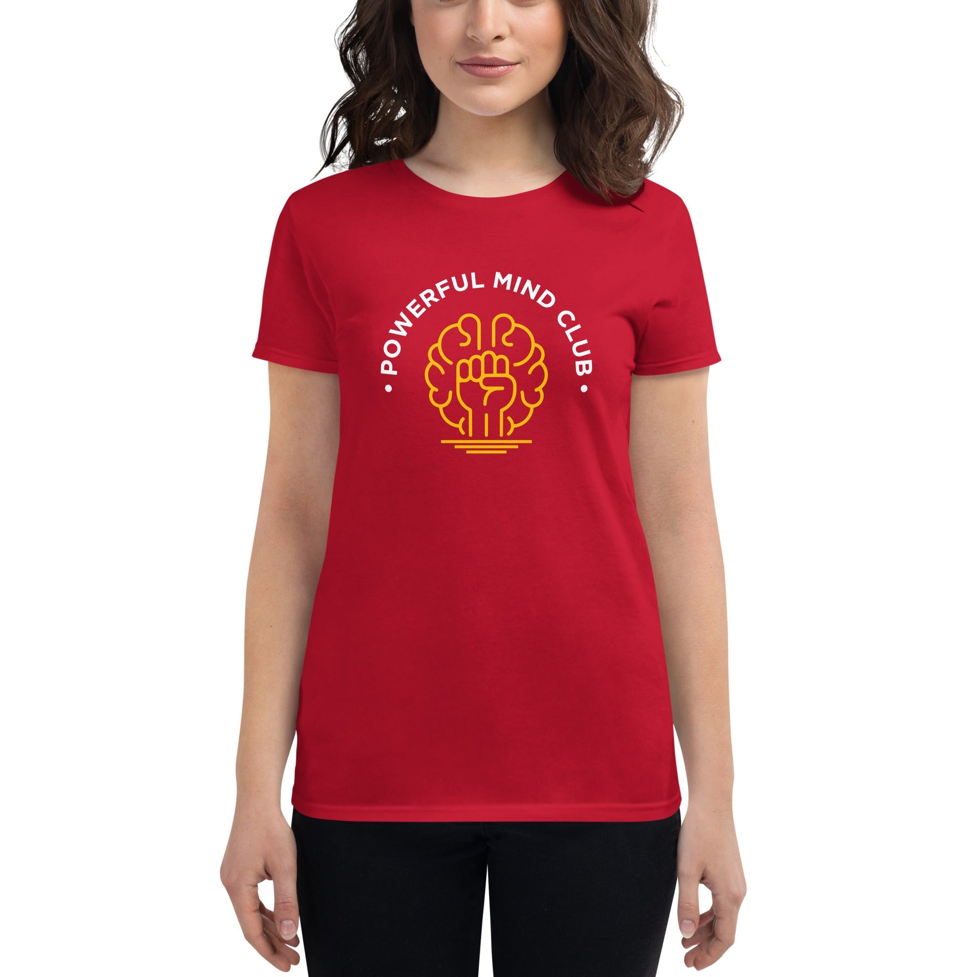 Powerful Mind Club™ Women's Fitted t-shirt - Powerful Mind Club